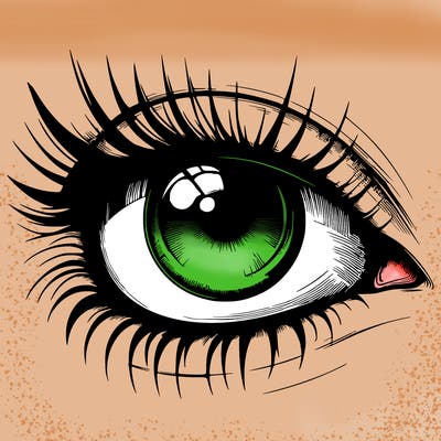 realistic eye