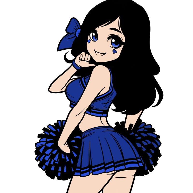 realistic cheerleader