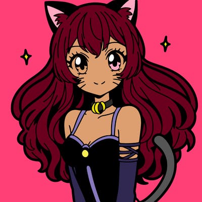 cat woman anime