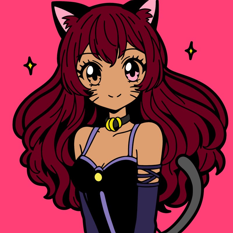cat woman anime