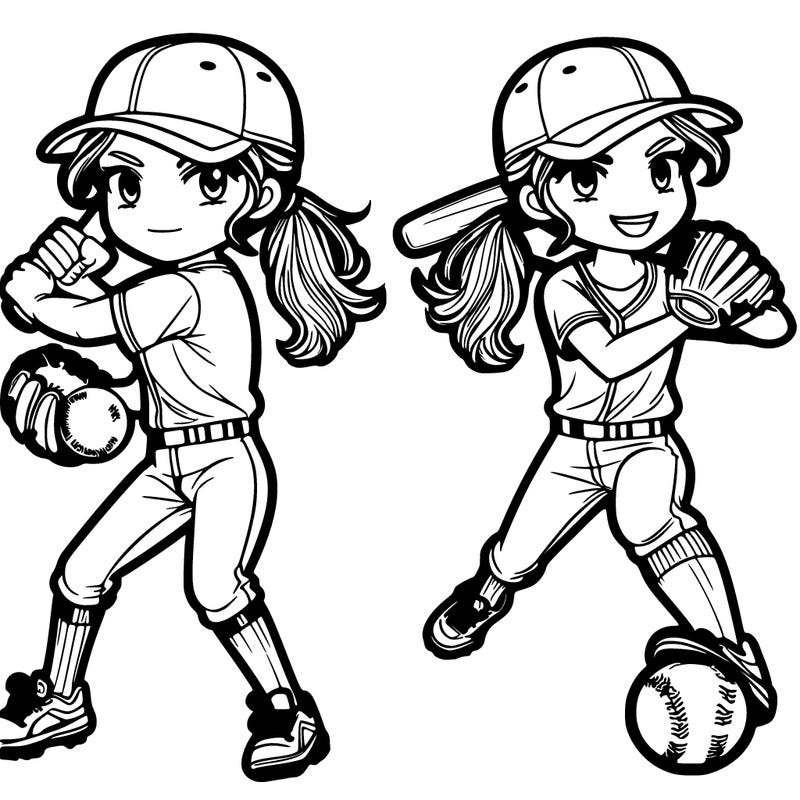 softball player