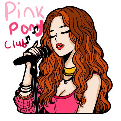 realistic female singer