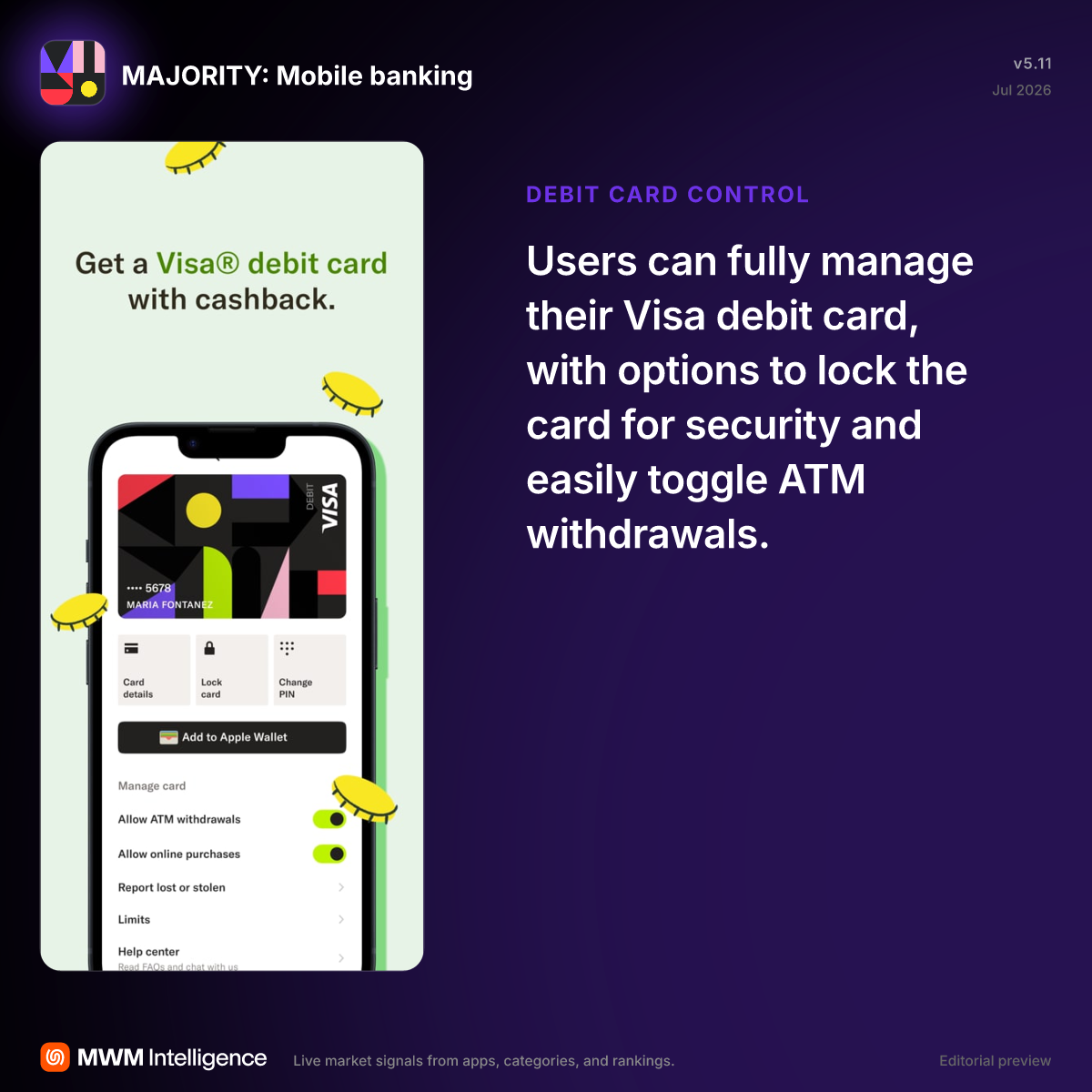 MAJORITY: Mobile banking - Finance App | MWM