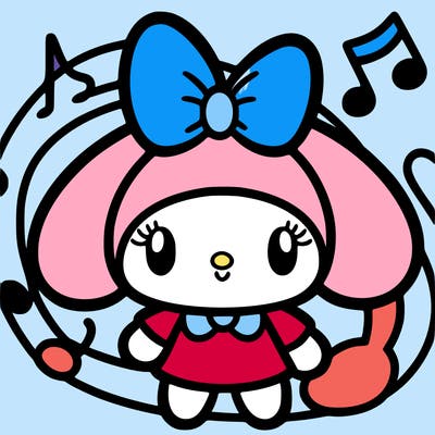 my melody cute