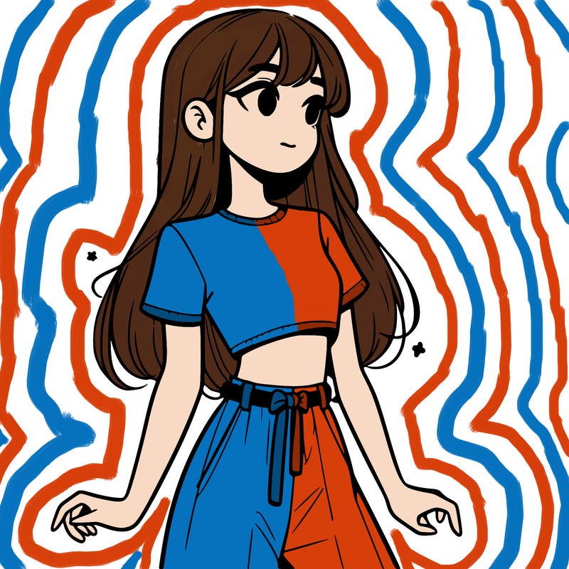 girl in a cute crop top