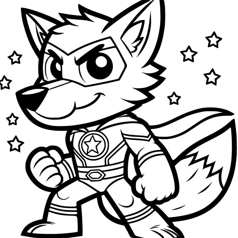 wolf super hero