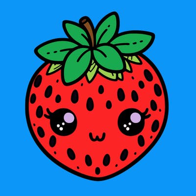 cute strawberry