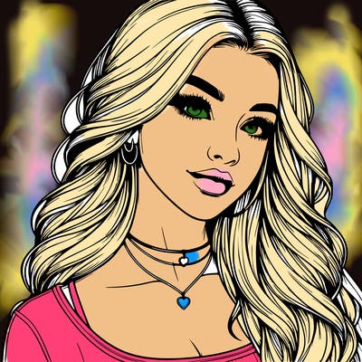 detailed realistic girl