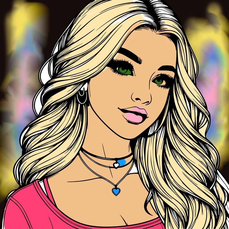 detailed realistic girl