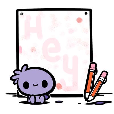 a blank