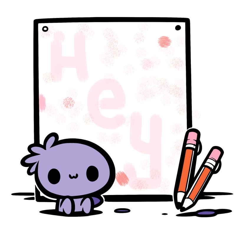 a blank