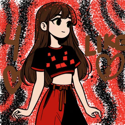 girl in a cute crop top