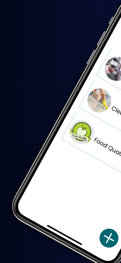 Hint App - Partner - Captura de pantalla de la pantalla de gestión de comentarios de Hint App Partner que muestra categorías de servicio y calidad de alimentos