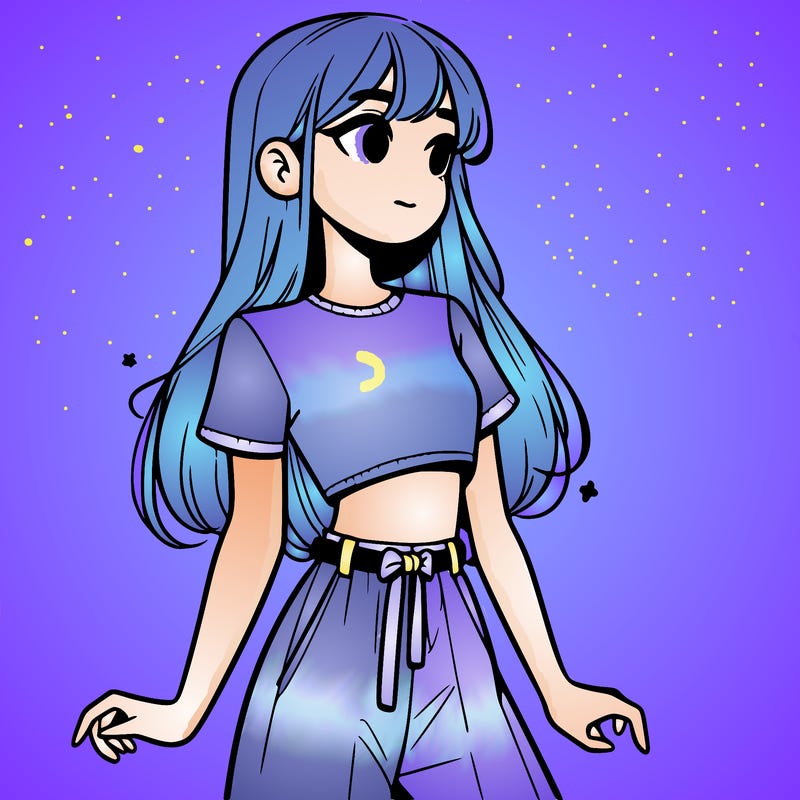 girl in a cute crop top