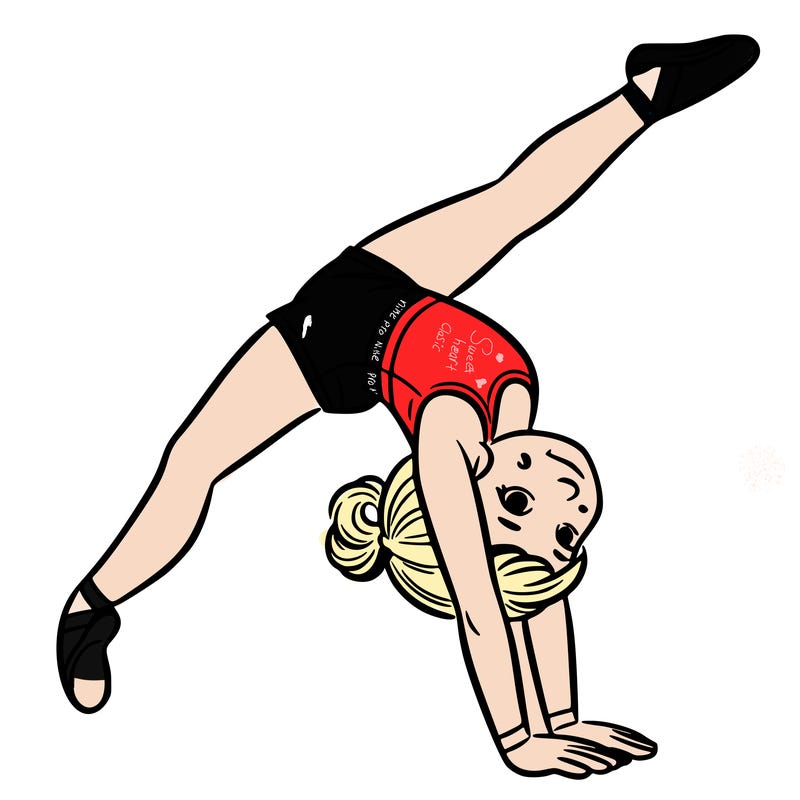 gymnastics girl