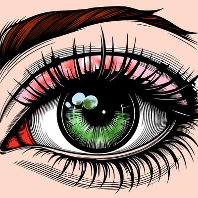 realistic eye