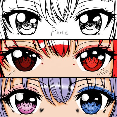 anime eyes