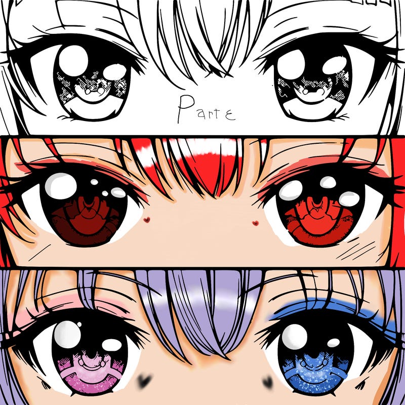 anime eyes