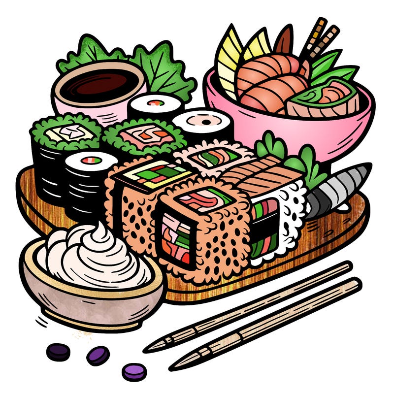 sushi.