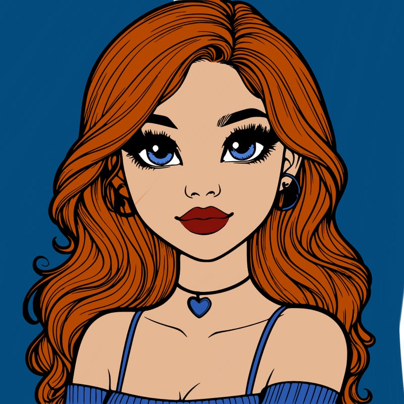 realistic pretty girl