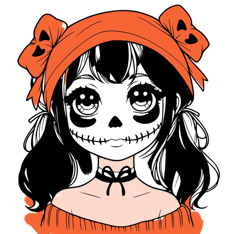 realistic girl halloween