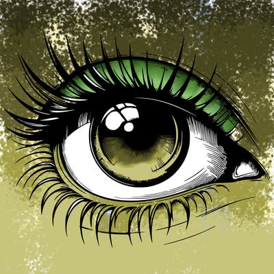 realistic eye