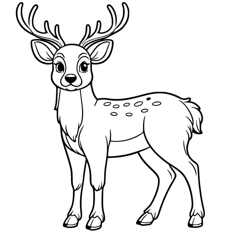 adult deer