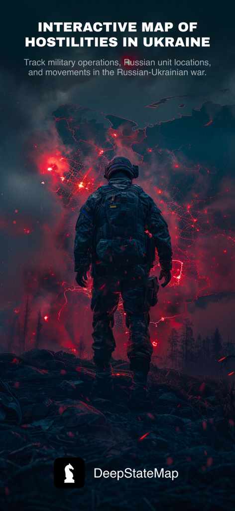 DeepStateMap interactive map tracking military operations and unit locations in Ukraine