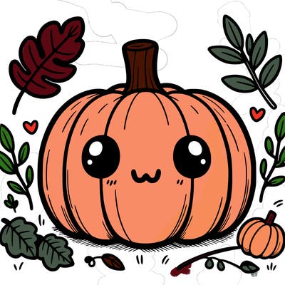 cute halloween pumpkin