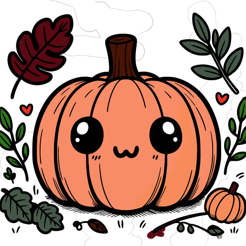 cute halloween pumpkin