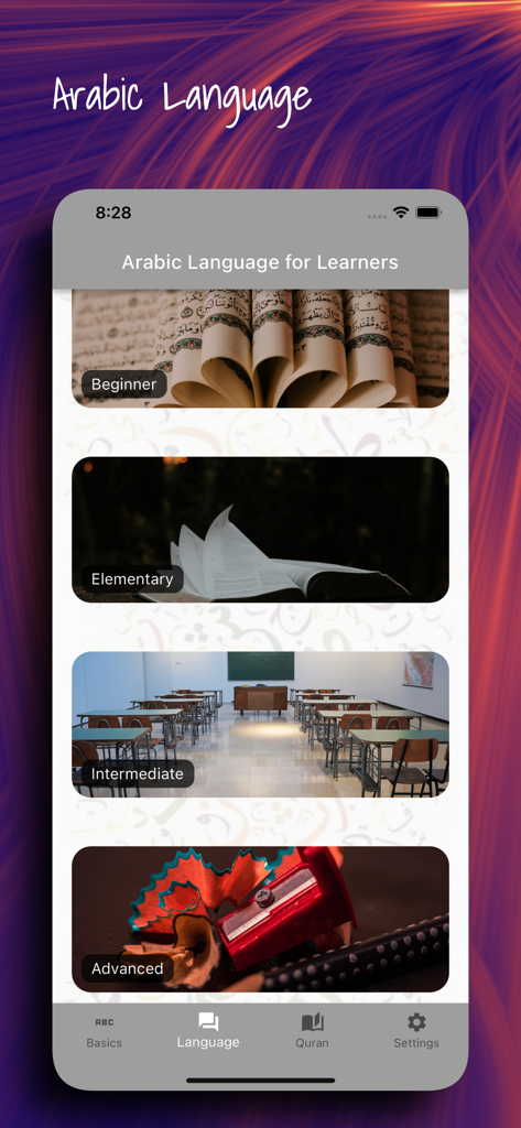 Arabic Language For Learners Education App MWM