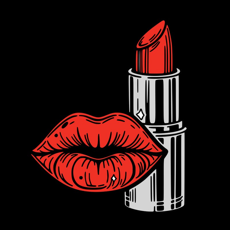 lips and lipstick