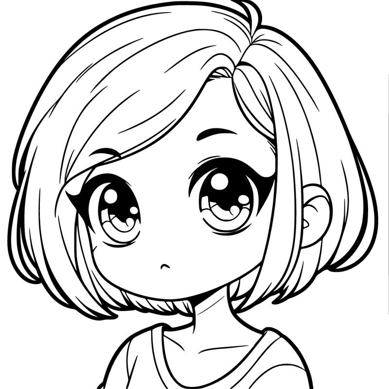 short hair girl