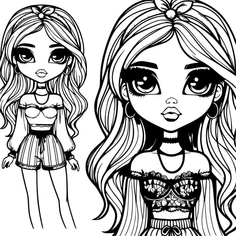 beautiful realistic girl bratz