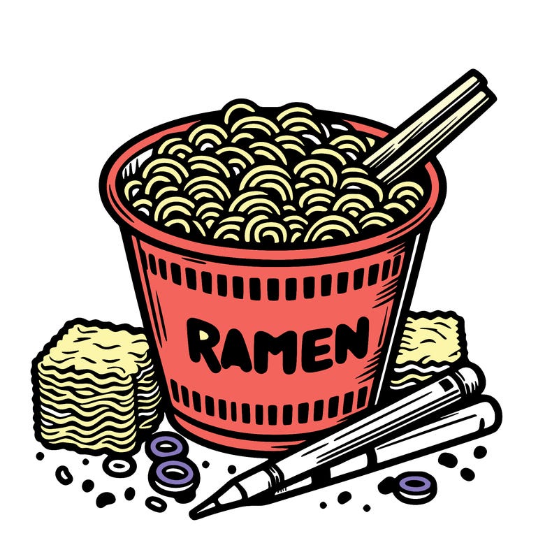 ramen noodles