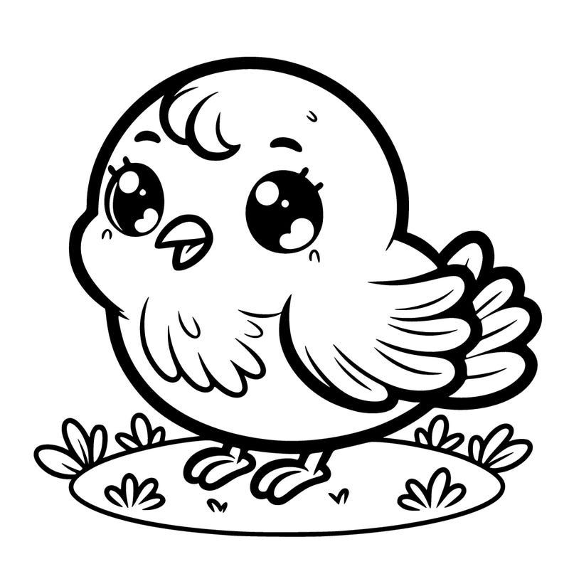 bird loce cute smile