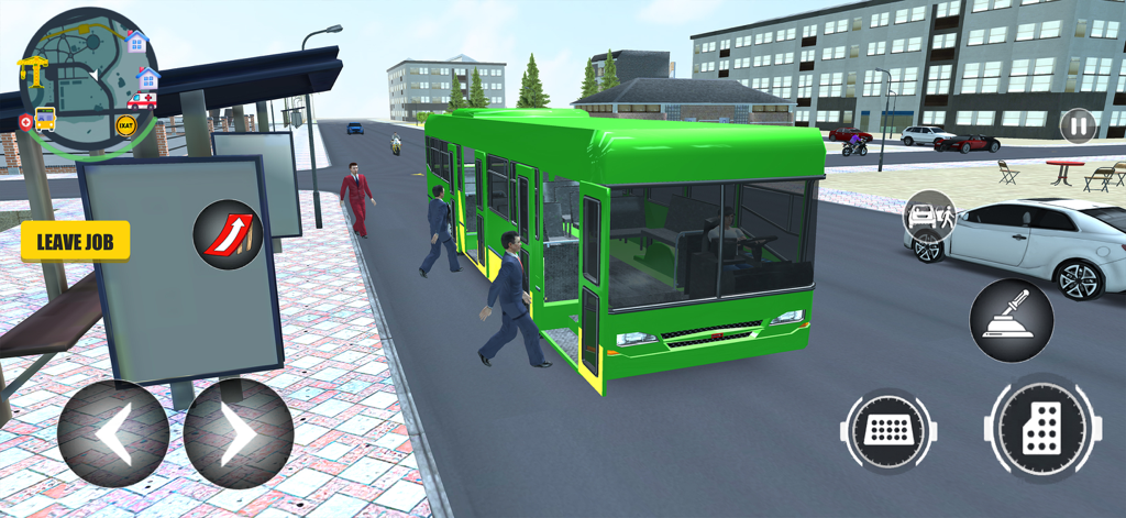 Urban Hustler: Job Simulator - Bus driver job simulation in Urban Hustler