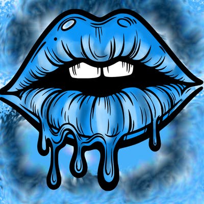 lips that look realistic and drip