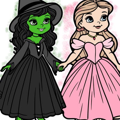 elfaba and glinda