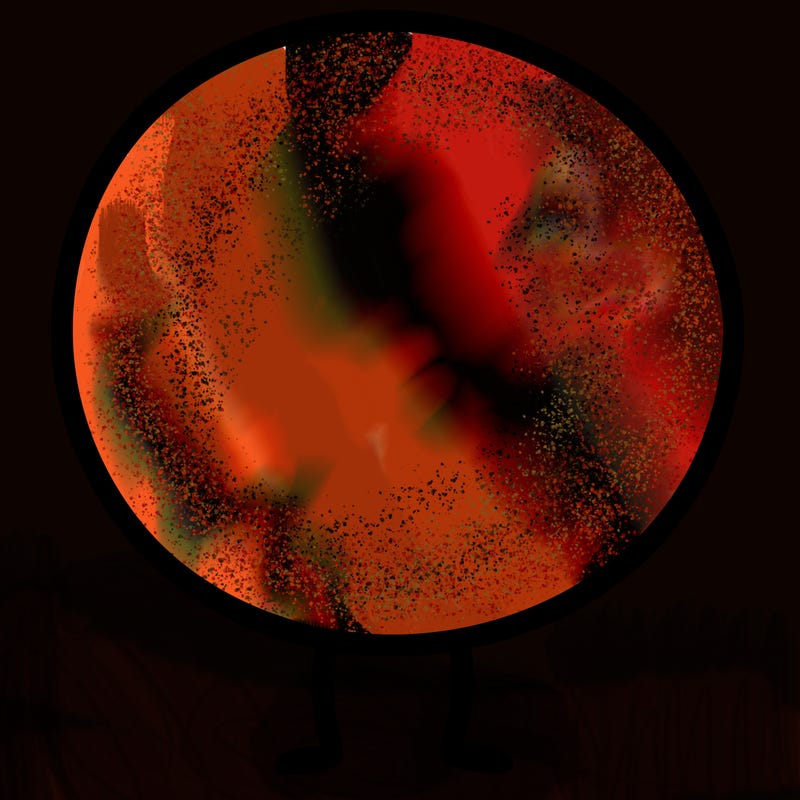 a plain circle with nothing else