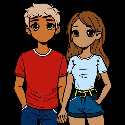 boyfriend and girlfriend