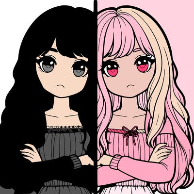 realistic girls split