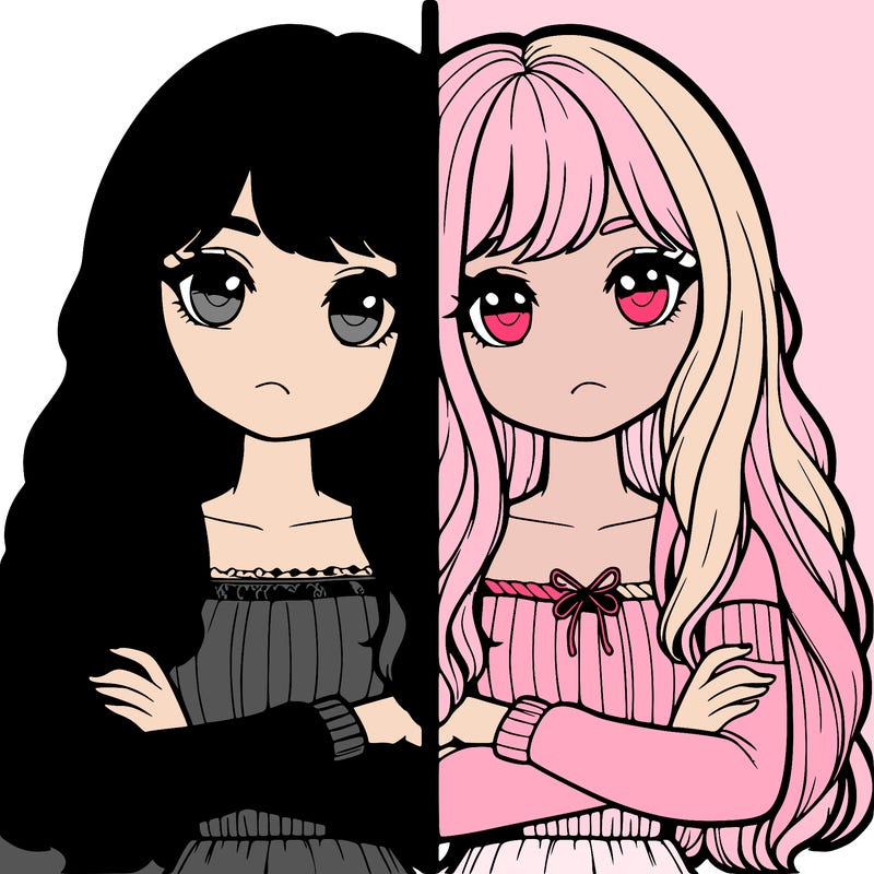 realistic girls split