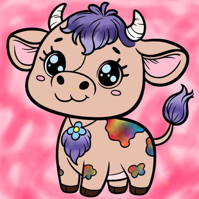 cute cow