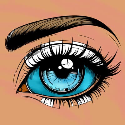 realistic eye