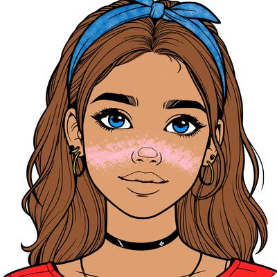 realistic teenage girl