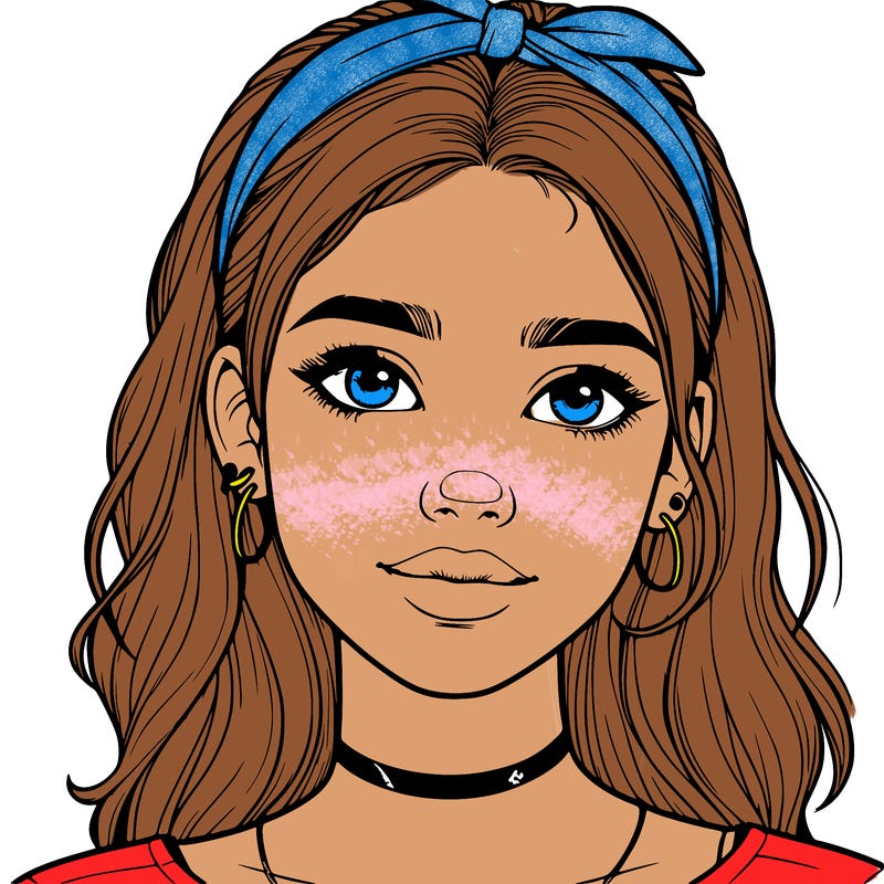 realistic teenage girl