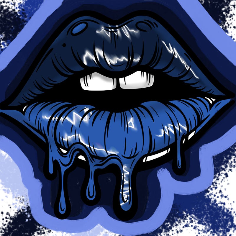 lips that look realistic and drip