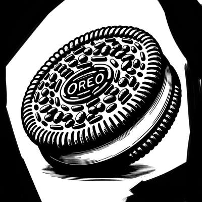 realistic oreo