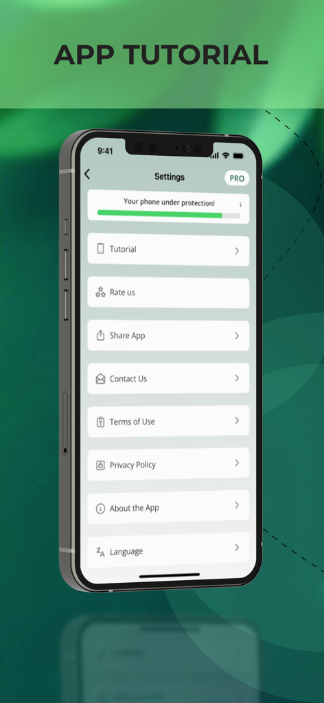 AI Ad Blocker: Safari Adblock - Schermata delle impostazioni dell'app AI Ad Blocker che mostra il tutorial e lo stato di protezione su un iPhone.